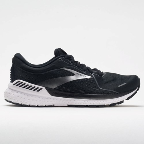 Black Pearl / White Orthofeet Brooks Adrenaline GTS 21 Men's Running Shoes | JIGZK2841