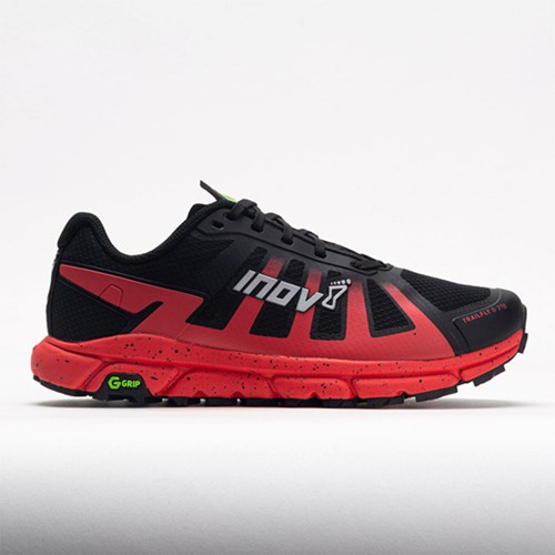 Black / Red Orthofeet Inov-8 TrailFly G 270 Men's Trail Running Shoes | XFEZN1349