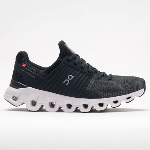 Black / Rock Orthofeet On Cloudswift Women's Running Shoes | BCLIE1450