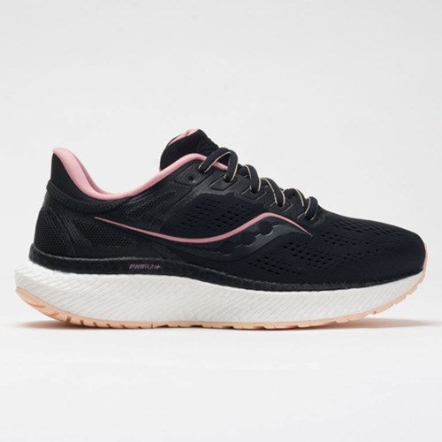 Black / Rosewater Orthofeet Saucony Hurricane 23 Women's Running Shoes | XKQMO0583