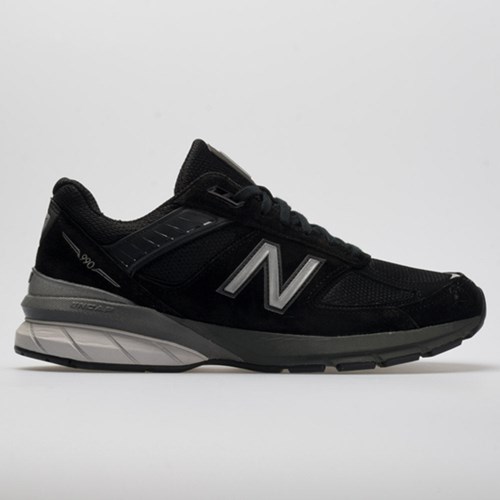 Black / Silver Orthofeet New Balance 990v5 Men's Running Shoes | THNCA0698