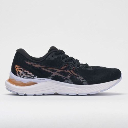 Black / Sun Peach Orthofeet ASICS GEL-Cumulus 23 Women's Running Shoes | TVYJD2406