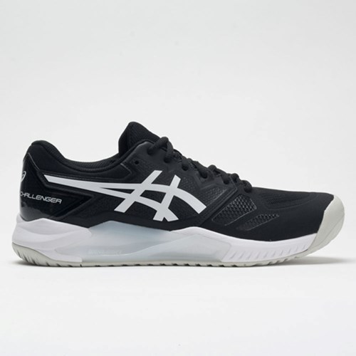 Black / White Orthofeet ASICS GEL-Challenger 13 Men's Tennis Shoes | EJZVO2867