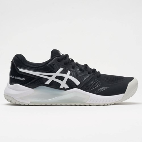 Black / White Orthofeet ASICS GEL-Challenger 13 Women's Tennis Shoes | OJGUA9648