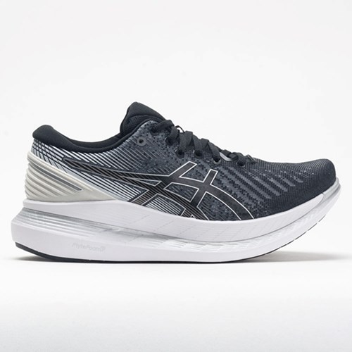 Black / White Orthofeet ASICS Glideride 2 Women's Running Shoes | USVPN8715