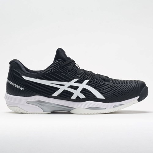 Black / White Orthofeet ASICS Solution Speed FF 2 Women's Tennis Shoes | SCTJK3156