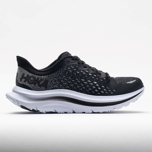 Black / White Orthofeet HOKA Kawana Men's Running Shoes | SCTKO8164