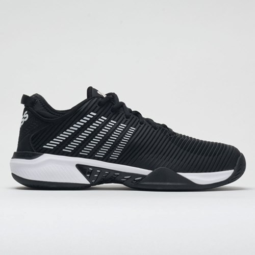 Black / White Orthofeet K-Swiss Hypercourt Supreme Men's Tennis Shoes | NGPBR0176