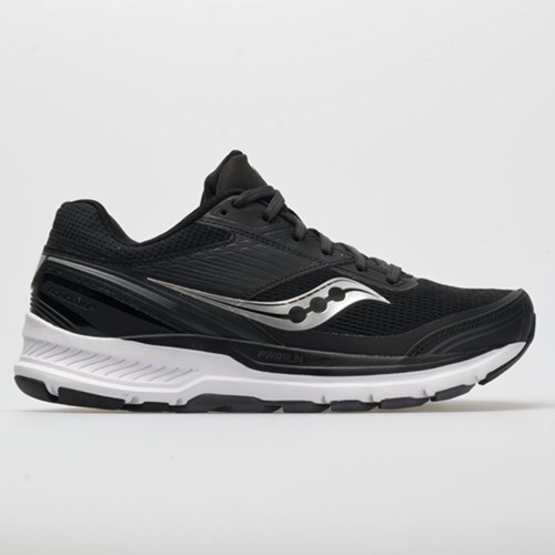 Black / White Orthofeet Saucony Echelon 8 Men's Running Shoes | CXGEK4593