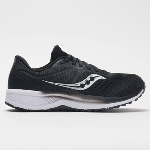 Black / White Orthofeet Saucony Omni 19 Women's Running Shoes | PMYLA2918