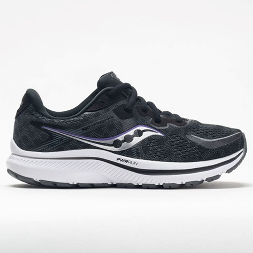 Black / White Orthofeet Saucony Omni 20 Women's Running Shoes | VLIDB3582