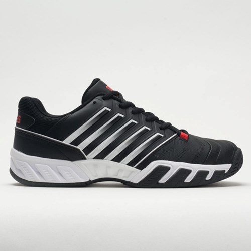 Black / White Poppy Red Orthofeet K-Swiss Bigshot Light 4 Men's Tennis Shoes | JVGZC3742