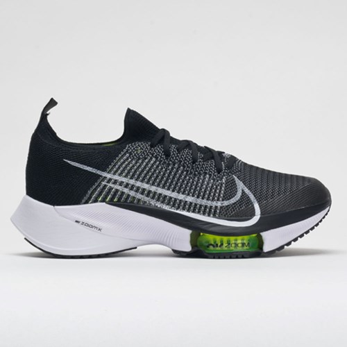 Black / White / Volt Orthofeet Nike Air Zoom Tempo Next% Men's Running Shoes | ISKCQ1329