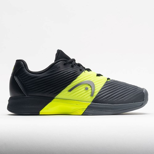 Black / Yellow Orthofeet HEAD Revolt Pro 4.0 Men's Tennis Shoes | NAIDU0937