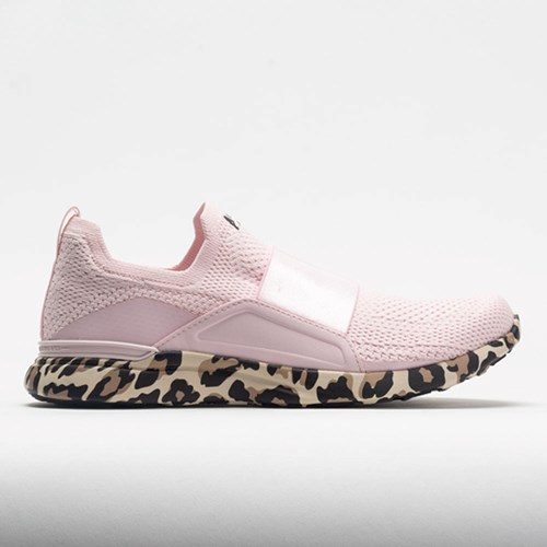 Bleached Pink / Leopard Orthofeet APL TechLoom Bliss Women's Lifestyle Sneakers | QMLEJ3489