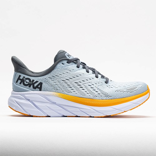 Blue Fog / Plein Air Orthofeet HOKA Clifton 8 Men's Running Shoes | EMVSJ0836