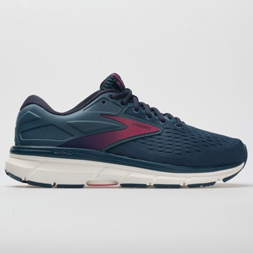 Blue / Navy / Beetroot Orthofeet Brooks Dyad 11 Women's Running Shoes | AKBFN4093