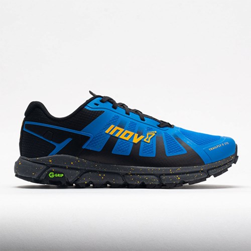 Blue / Nectar Orthofeet Inov-8 TrailFly G 270 Men's Trail Running Shoes | AQBUK8234