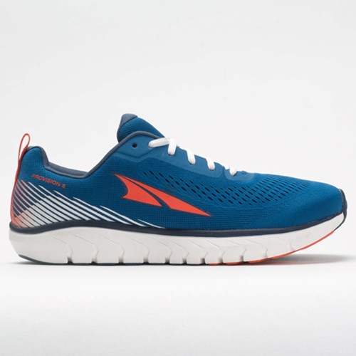 Blue / Orange Orthofeet Altra Provision 5 Men's Running Shoes | ASIPM7839