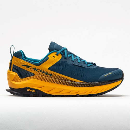 Blue Orthofeet Altra Olympus 4 Men's Trail Running Shoes | QNFHO6731
