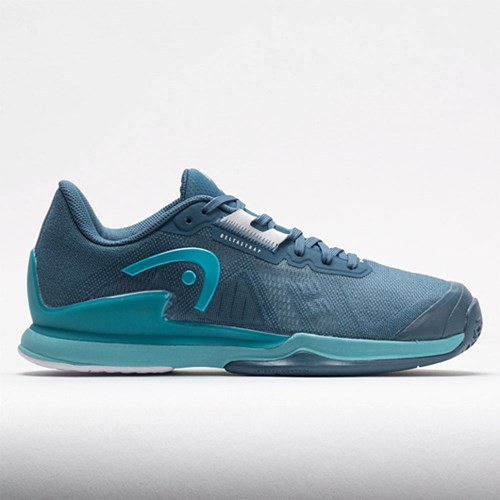 Bluestone / Teal Orthofeet HEAD Sprint Pro 3.5 Women's Tennis Shoes | GXEAS1046