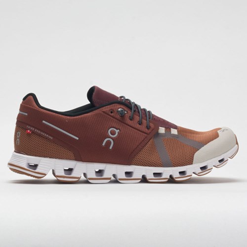 Brick / Pecan Orthofeet On Cloud 70/30 Men's Running Shoes | IZXDY8532