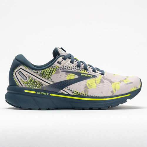 Camo Collection Moonbeam / Nightlife / Navy Orthofeet Brooks Ghost 14 Women's Running Shoes | GLQYJ6298