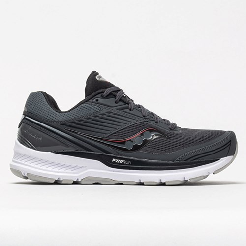 Charcoal / Cherry Orthofeet Saucony Echelon 8 Women's Running Shoes | YZKDP6401