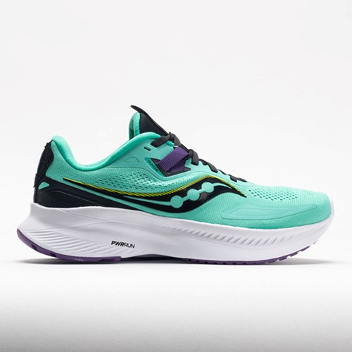 Cool Mint / Acid Orthofeet Saucony Guide 15 Women's Running Shoes | PQIDY9254