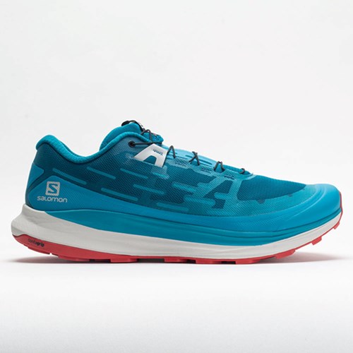 Crystal Teal / Barrier Reef / Goji Berry Orthofeet Salomon Ultra Glide Men's Trail Running Shoes | BMSTC4286