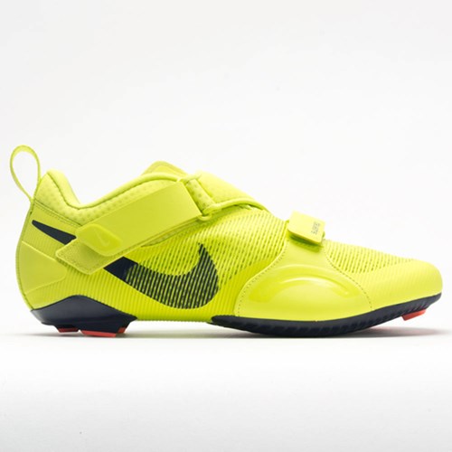 Cyber / Blackened Blue / Bright Mango Orthofeet Nike SuperRep Cycle Men's Training Shoes | TYMUH5931