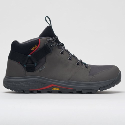 Dark Gull Grey Orthofeet Teva Grandview GTX Men's Hiking Shoes | POUWE1408