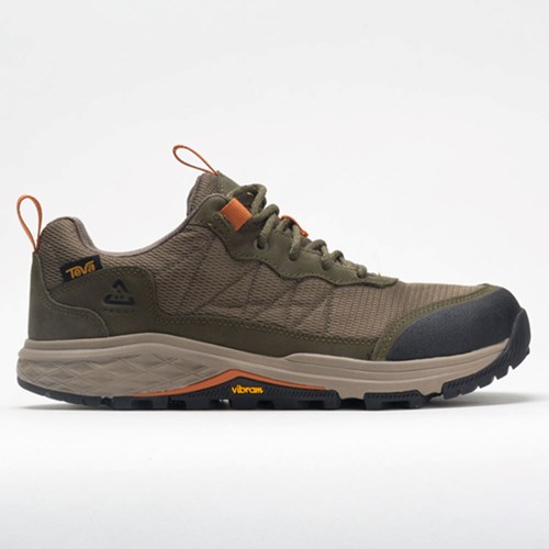 Dark Olive Orthofeet Teva Ridgeview Low Men's Hiking Shoes | JELUB5479