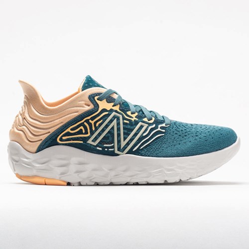 Deep Sea / Light Mango Orthofeet New Balance Fresh Foam Beacon v3 Women's Running Shoes | FSUQV5042