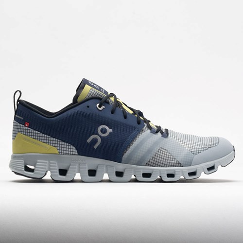 Denim / White Orthofeet On Cloud X Shift Men's Running Shoes | JHZPL2619