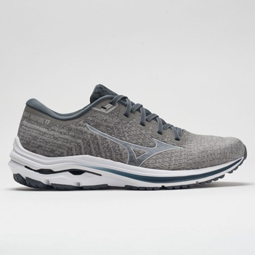 Drizzle / Antartica Orthofeet Mizuno Wave Inspire 17 Waveknit Men's Running Shoes | NOKGT8596