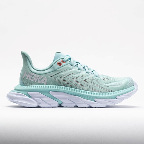 Eggshell Blue / White Orthofeet HOKA Clifton Edge Women's Running Shoes | AHXYC7568