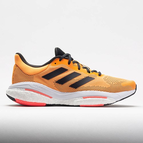 Flash Orange / Carbon / Turbo Orthofeet adidas Solar Glide 5 Men's Running Shoes | DLBQT4850