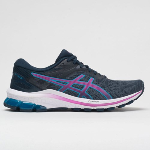 French Blue / Digital Grape Orthofeet ASICS GT-1000 10 Women's Running Shoes | VNJBC4308