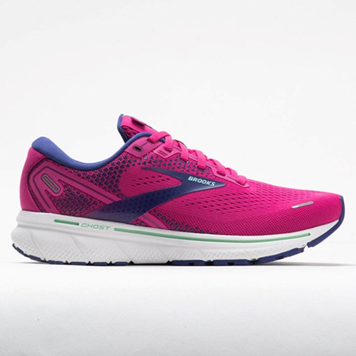 Fuschia / Yucca / Navy Orthofeet Brooks Ghost 14 Women's Running Shoes | GSBXK1730