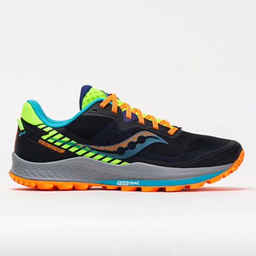 Future / Black Orthofeet Saucony Peregrine 11 Men's Trail Running Shoes | GXLYA0523