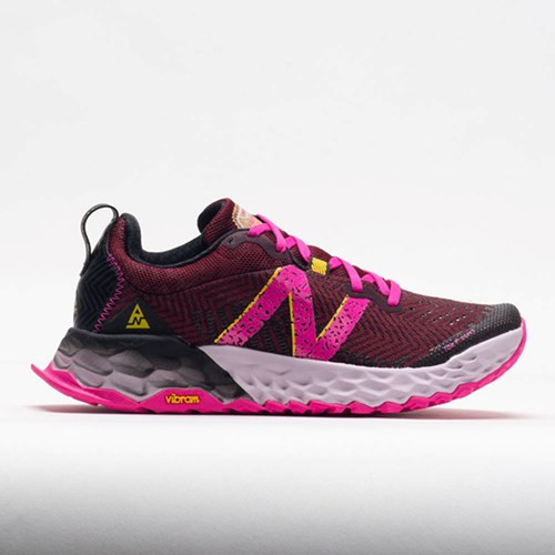 Garnet / Pink Glo Orthofeet New Balance Fresh Foam Hierro v6 Women's Trail Running Shoes | ZDCWR8723