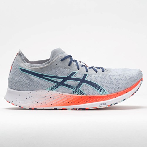 Glacier Gray / Thunder Blue Orthofeet ASICS Magic Speed Men's Running Shoes | FDZRW1486