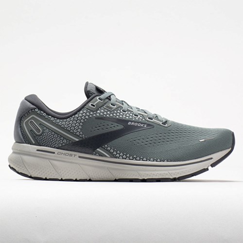 Gray / Alloy / Oyster Orthofeet Brooks Ghost 14 Men's Running Shoes | FWDLB3795