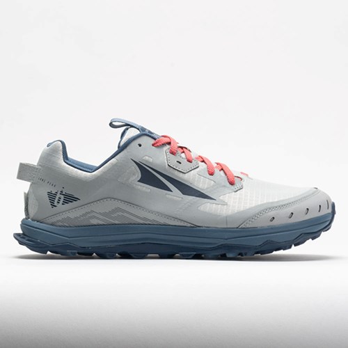 Gray / Blue Orthofeet Altra Lone Peak 6 Men's Trail Running Shoes | CYUMI5602