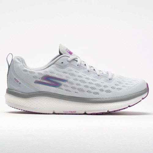 Gray / Multi Orthofeet Skechers GOrun Ride 9 Women's Running Shoes | EYTOX2608