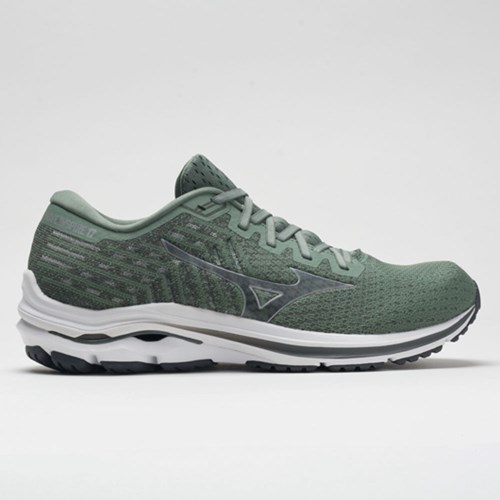 Green Bay / Micro Chip Orthofeet Mizuno Wave Inspire 17 Waveknit Men's Running Shoes | DBSJX7304