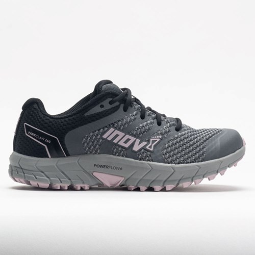 Grey / Black / Pink Orthofeet Inov-8 Parkclaw 260 Knit Women's Trail Running Shoes | LVWEN9280