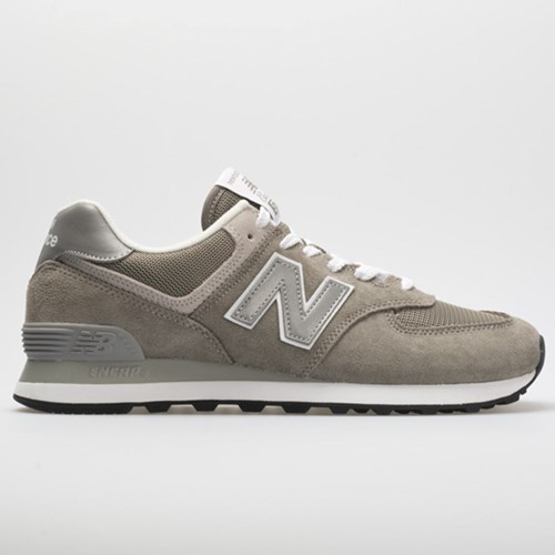 Grey Orthofeet New Balance 574 Core Men's Lifestyle Sneakers | YFJCE6205