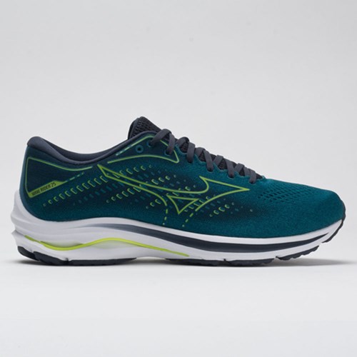 Harbor Blue Orthofeet Mizuno Wave Rider 25 Men's Running Shoes | PZJIX1894